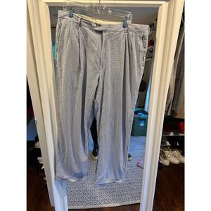 Vintage Berle Seersucker Pants Size 38R